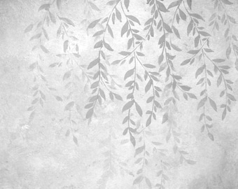 Wall Stencil Draping Vines (PA L) Vine Stencil, Large Stencil, Stencils for Painting