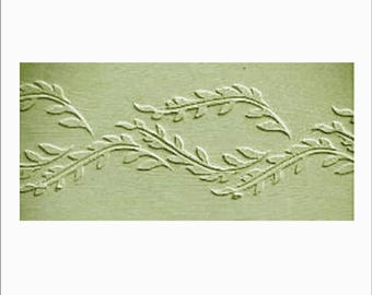 Wall Stencil Leaf Border (PL-B) – Plaster Stencil, Furniture Stencil, Stencils for Walls