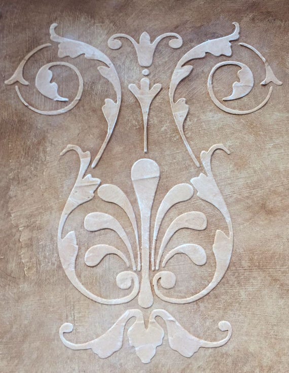 Hardwicke Plaster Stencil Furniture Stencil