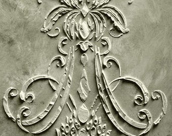 Wall Stencil Royal Anne (PL-L) – Plaster Stencil, Furniture Stencil, Stencils for Walls