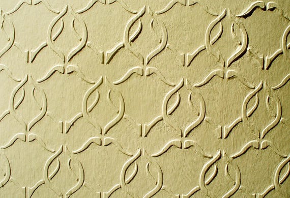 Wall Stencil Fiesta Wallpaper (PL-L) – Plaster Stencil, Furniture Stencil, Stencils for Walls