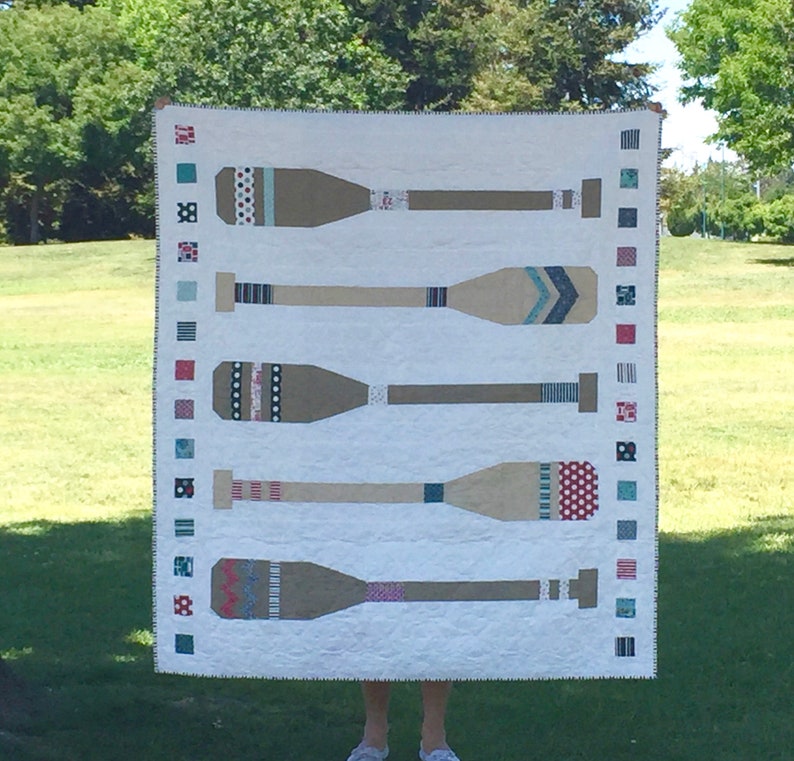 Lake House Quilt Foundation Paper Piecing Pattern only Etsy