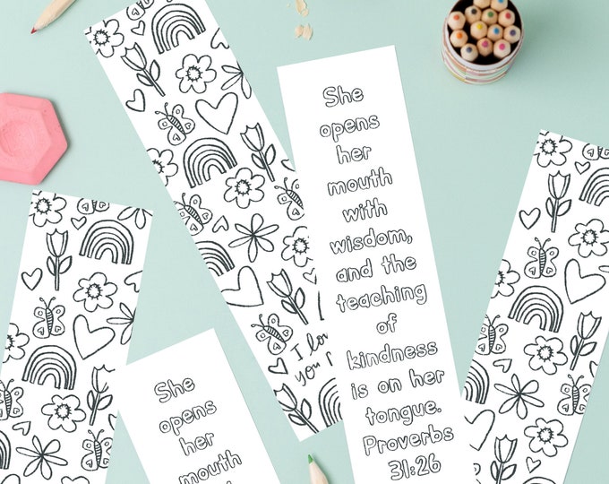 Printable Bible Verse Bookmarks Mother's Day Bookmarks Mother's Day ...