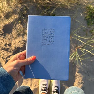Everlasting Love Soft Leather Journal - Christian Notebook