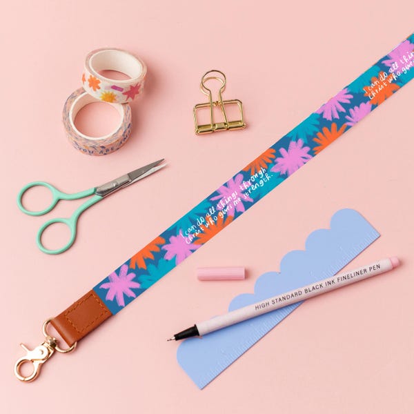 I can do all things through Christ / Keychain / Breakaway Lanyard