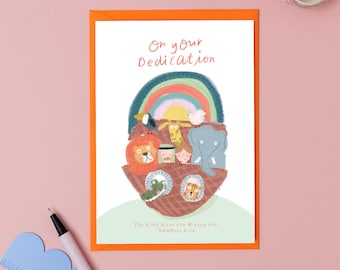 Baby Dedication Card