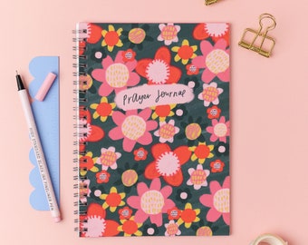 Diario de oración floral para mujeres de Dios