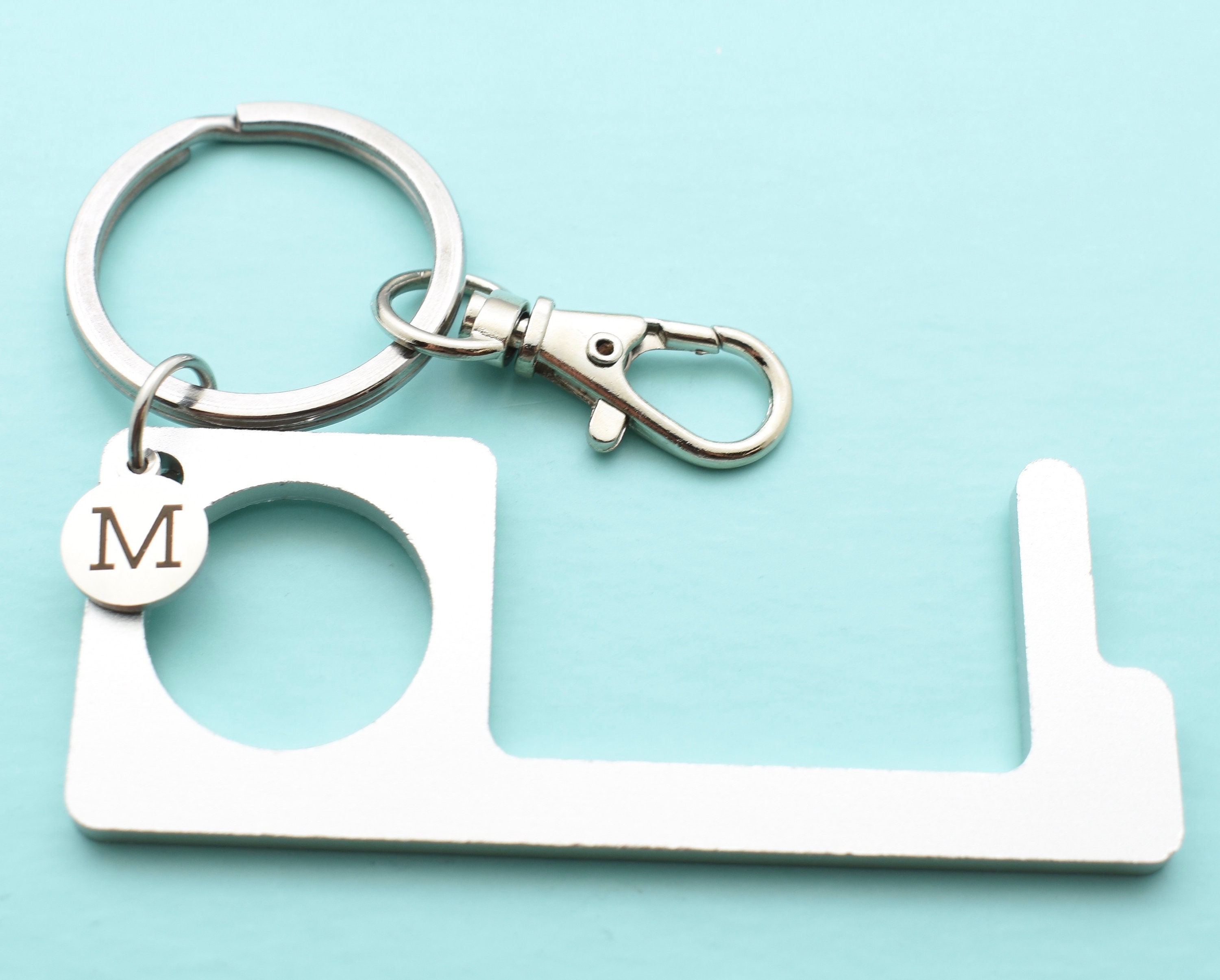 Touchless Door Opener And Stylus Keychain No Touch Keychain Etsy