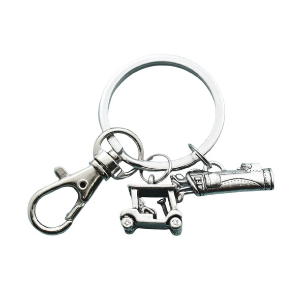Golf cart key tags etsy