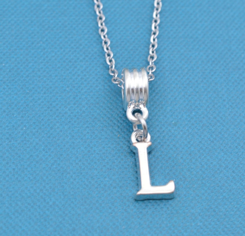 Little girl initial necklace Clearance
