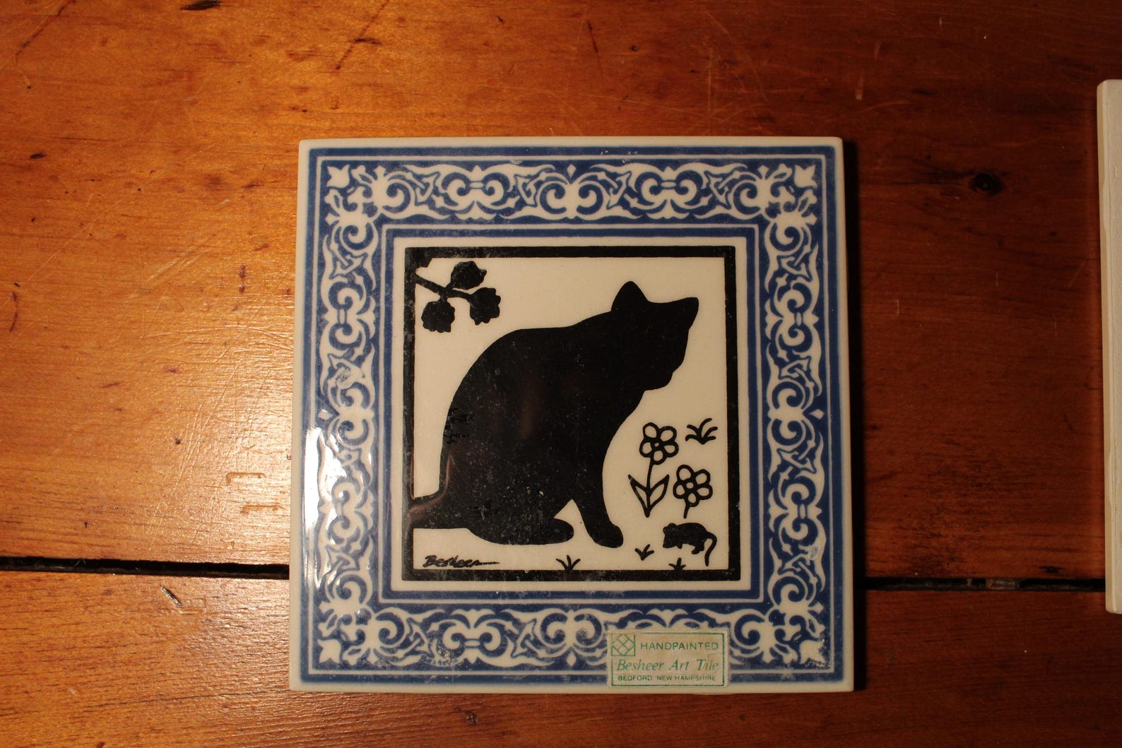 Besheer Cat Tile - Etsy