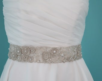 wide belt, wide sash belt, wide dress belt, wide wedding sash belt, wedding dress, jewelled sash belt, beaded sash belt, belt for dress