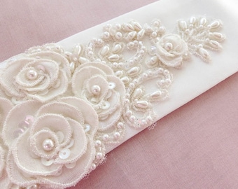 bridal belt, bridal belt pearl, bridal sash, bridal belt sash, wedding belt, bridal belt flowers, wedding sash belt, belt for wedding gown