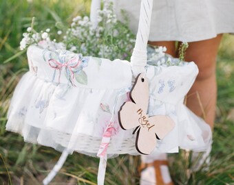 Personalized Easter Basket Butterfly Tags | Name Tags | Easter Basket | Easter Bunny Tags | Butterfly Tags