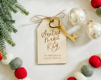 Santa Magic Key Ornament