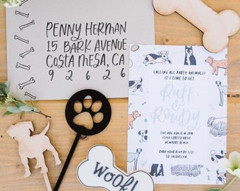 INSTANT DOWNLOAD: Pupppy Party Invitation