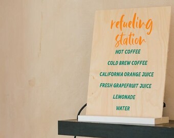 Trash Truck Party Drink Sign | Garbage Party | Trash Party | Trash Bash | Toddler Party | 2nd Birthday | First Birthday | Refueling Station