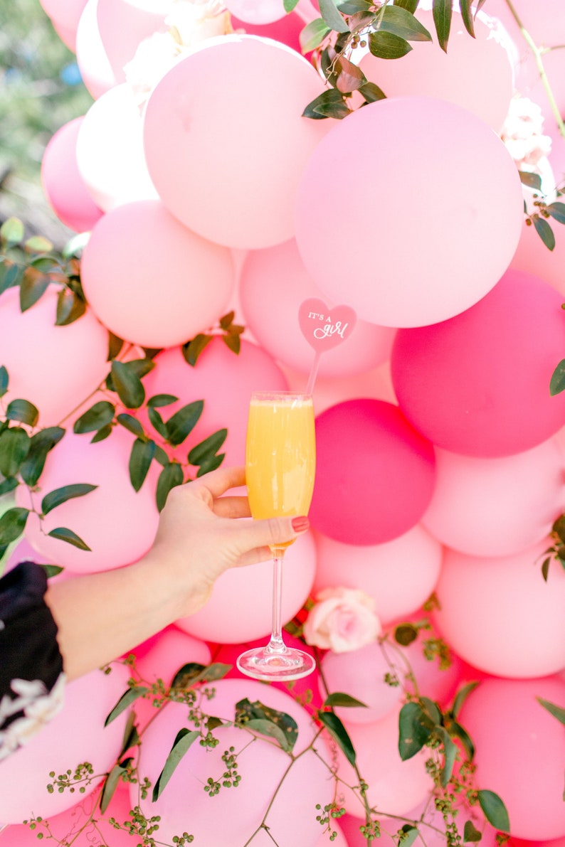 Set Of It S A Girl Stir Sticks Baby Shower Girl Baby Etsy Set Of It S A Girl Stir Sticks Baby Shower Girl Baby Etsy