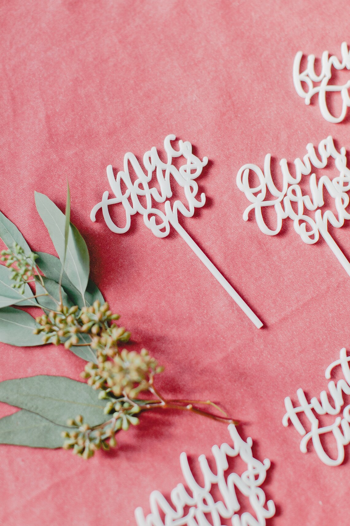 Set of Custom Cupcake Toppers Cupcake Toppers Personalized Etsy