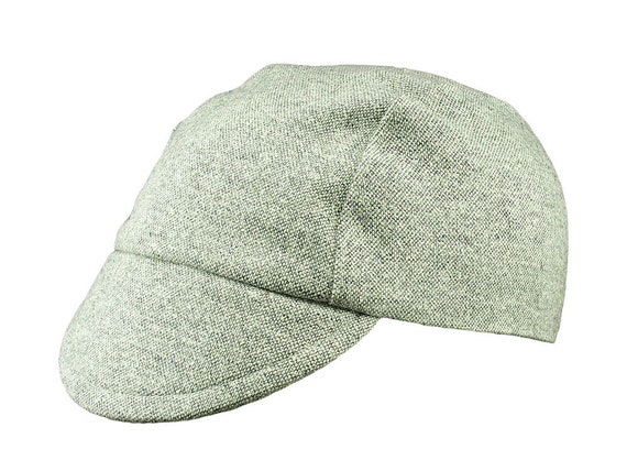 tweed cycling hat