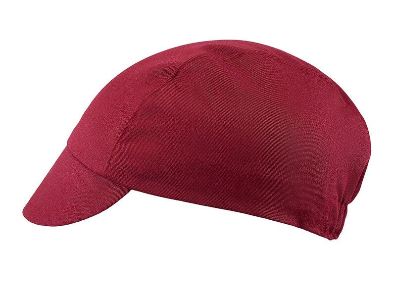 Red Cotton Cycling Cap Handmade Cap Bike Cap Bicycle Cap Etsy