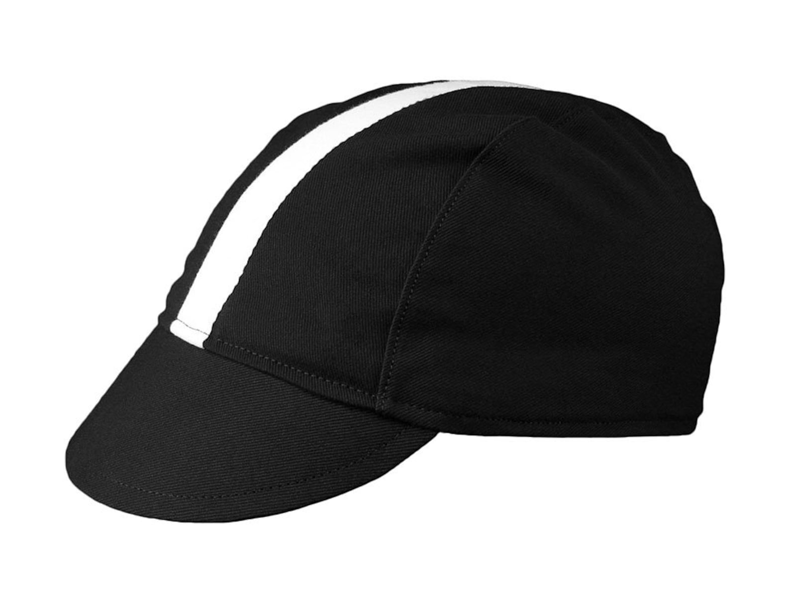 Black/whitestripe Cotton Cycling Cap Handmade Cap Bike Etsy