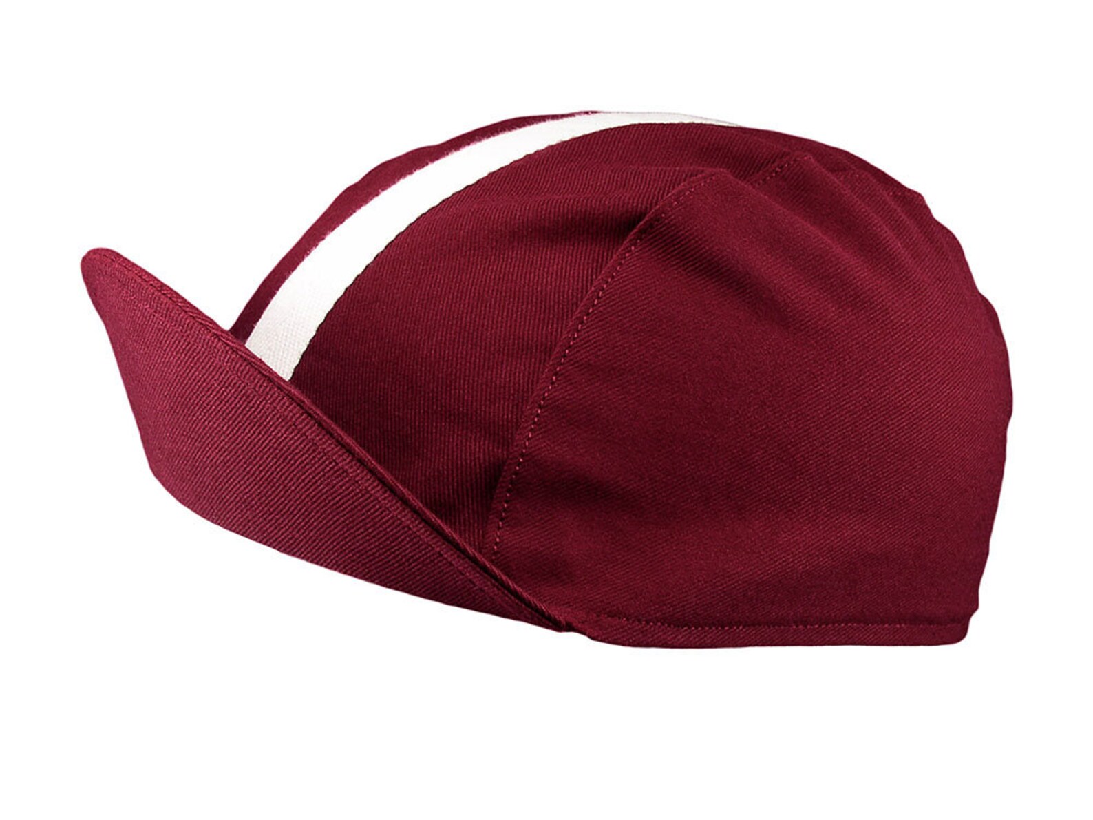 Red/whitestripe Cotton Cycling Cap Handmade Cap Bike Cap Bicycle Cap Cotton Cap Cycling Clothes