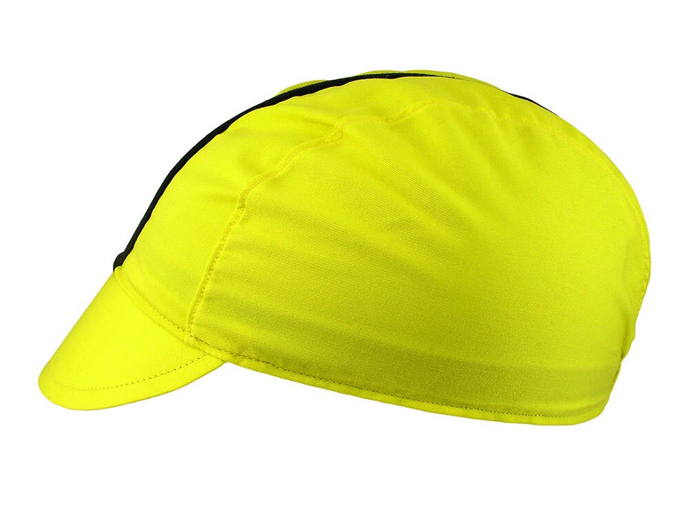 Yellow/blackstripe Cotton Cycling Cap Handmade Cap Bike Etsy