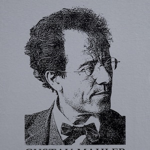 Gustav Mahler t shirt FREE SHIPPING to usa