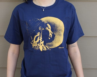 Nina Simon ニーナシモン Tシャツ 洋楽 ソウル Nina Simone/ニーナシモン】5.6オンス Tシャツ/RD/ST- 585 | バン