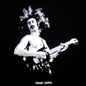 Frank Zappa t shirt FREE SHIPPING to usa overnight new york zoot