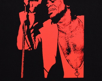 Free james top brown t shirt