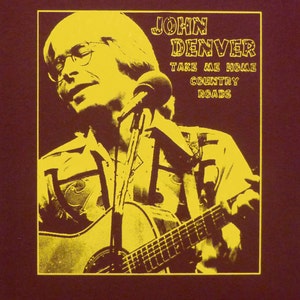 John Denver t shirt FREE SHIPPING to usa