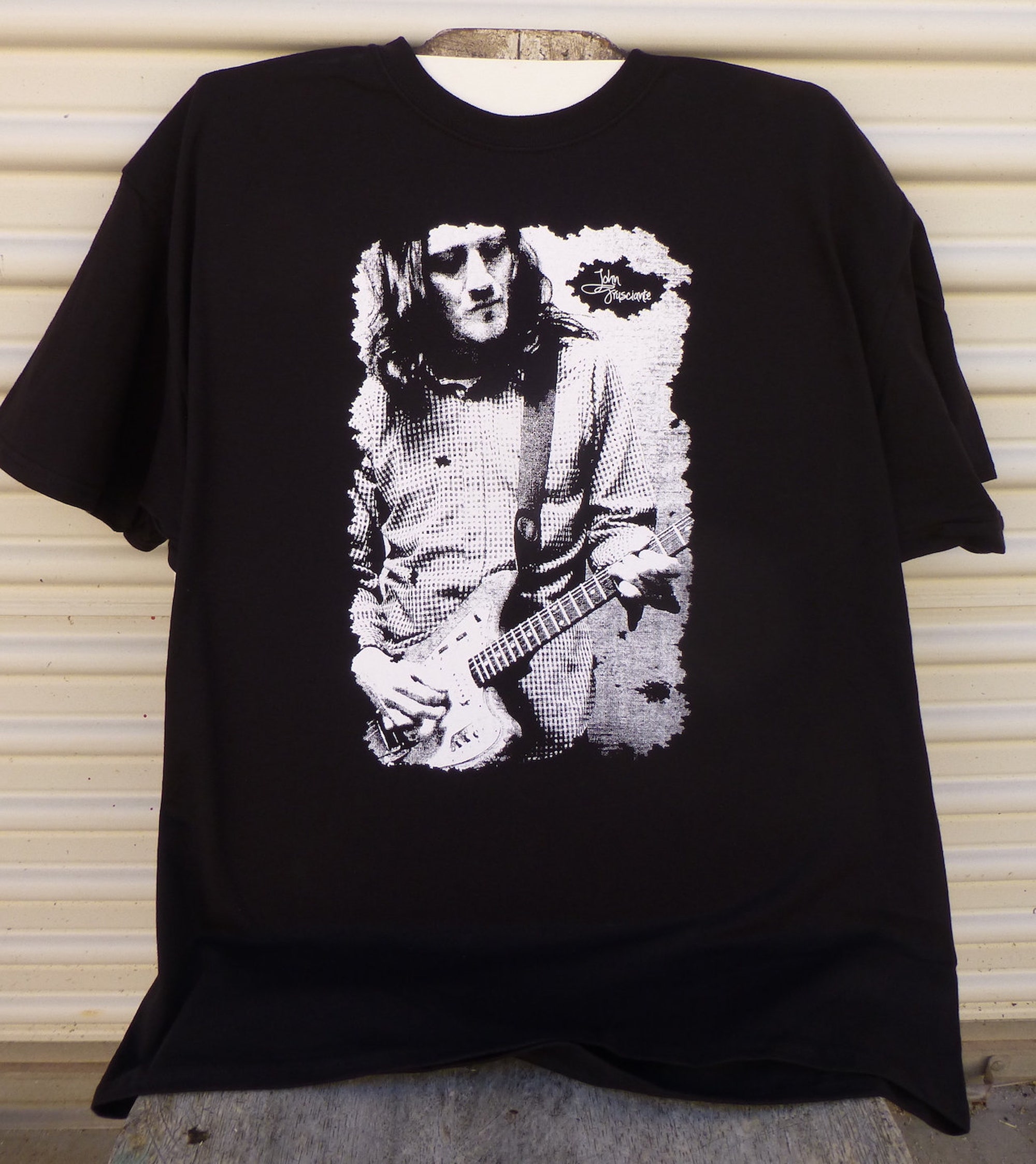 Discover Maglietta T-Shirt Band Rock John Frusciante Uomo Donna Bambini