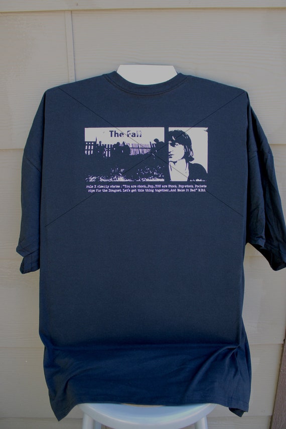 The Fall T Shirt Band Mark E Smith FREE SHIPPING to Usa - Etsy