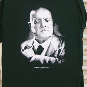 Sibelius T shirt Jean Symphony free shipping to usa image 2
