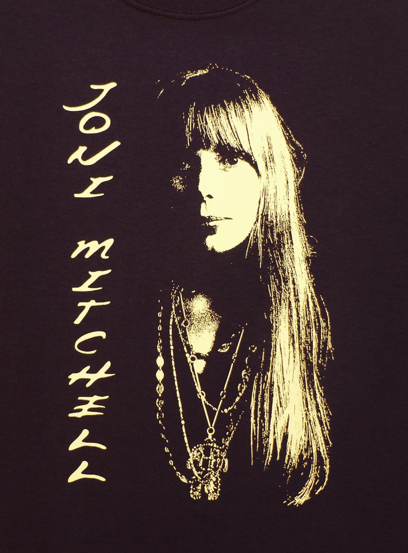 joni mitchell blue shirt