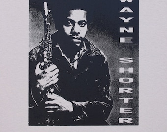 Wayne Shorter T shirt free USA shipping to usa Weather Report Jaco