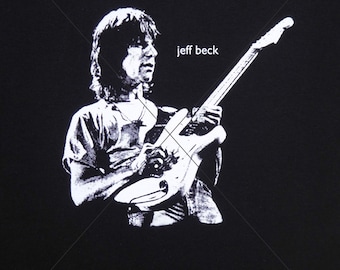 ジェフ・ベック ギター・ショップ・ツアープリントTシャツ 89/90 1989 JEFF BECK プリントTシャツ | CUSTOM FEVER