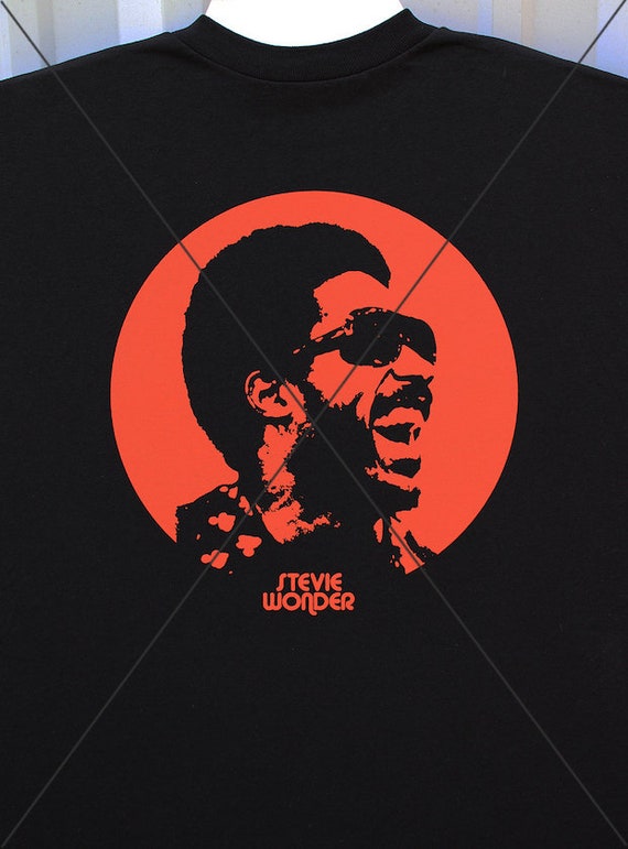 スティーヴィー・ワンダー Tシャツ キーインナービジョンズ 米国