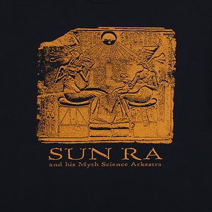 Sun Ra t shirt FREE SHIPPING to usa Limited Edition band on back