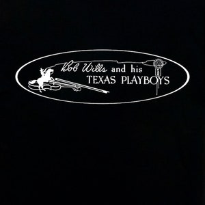 Bob Wills T shirt FREE SHIPPING to usa Texas Playboys