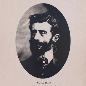 Maurice Ravel t shirt FREE SHIPPING to usa classical orchestra ballet