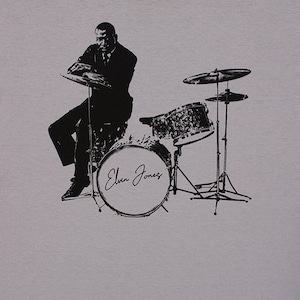 Elvin Jones t shirt FREE SHIPPINGto usa Coltrane