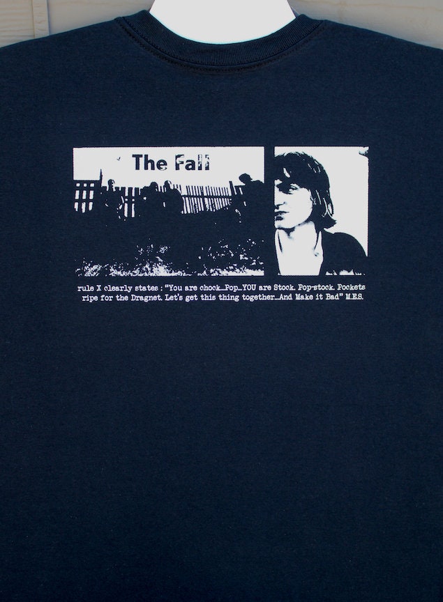 The Fall 2G+2 Tシャツ マーク・E・スミス The Fall T Shirt Band Mark E Smith FREE SHIPPING to Usa - Etsy