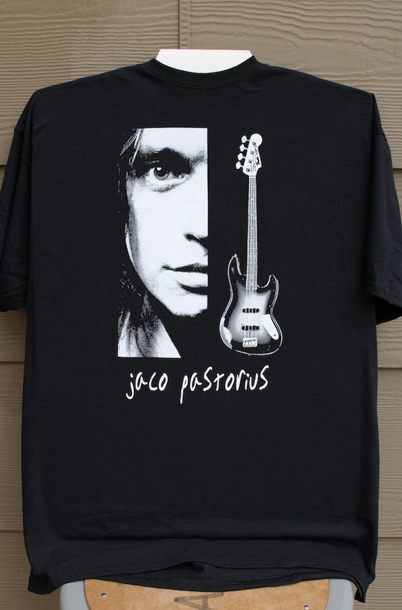 90s ヴィンテージ JACO PASTORIUS tシャツ ブラック M 古着 90s Jaco 