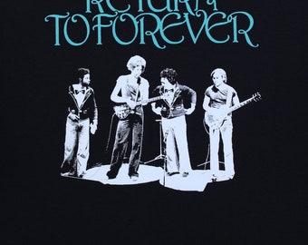Return to Forever T shirt FREE SHIPPING to usa warrior Chick Clarke Di Meola