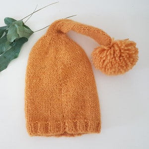 Baby Elf Longtail Hat Knitting PATTERN PDF Aran or Worsted - Etsy