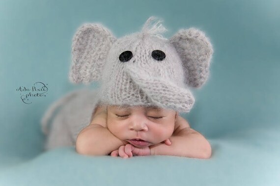 Baby elephant hat Clearance