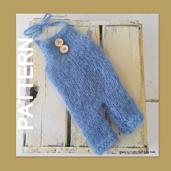 Baby dungaree knitting PATTERN Baby boy Romper Pattern Etsy